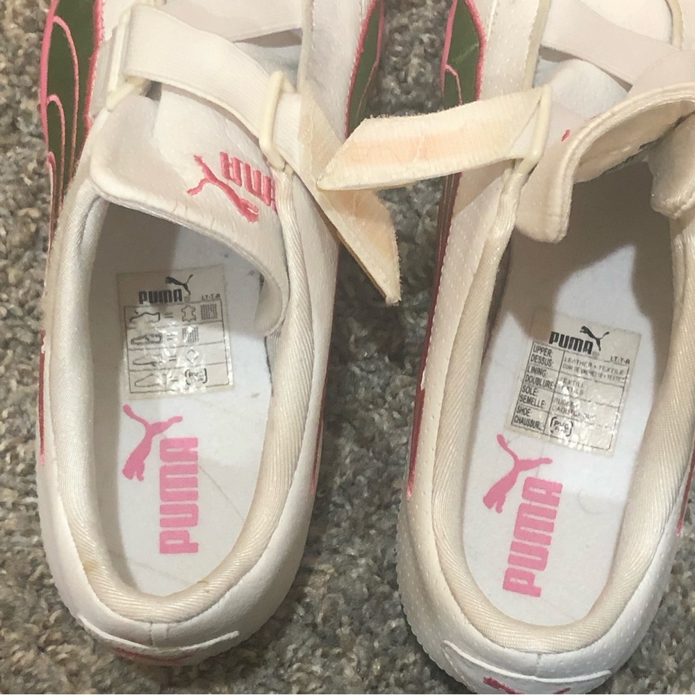Puma Big Kids Bashy Leather Shoes- $12 - Picture 11 of 11